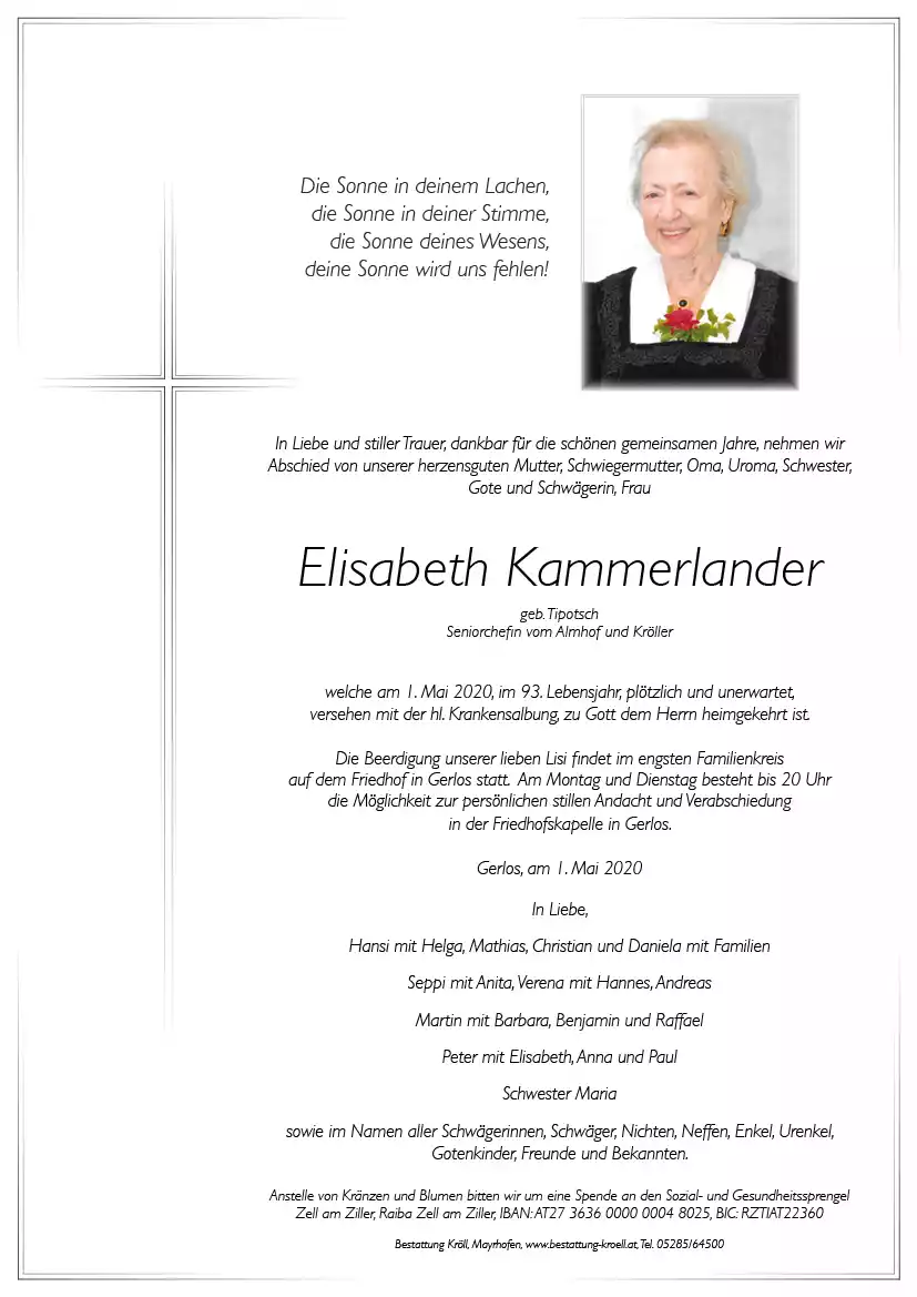 Parte von Elisabeth Kammerlander